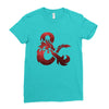 dungeons dragons Ladies Fitted T-Shirt