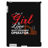 Just A Girl In Love With Her Heavy Equipment Operator iPad 3 and 4 Case