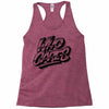 who cares Racerback Tank