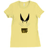 the men the legd Ladies Fitted T-Shirt