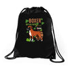 boxer wining Drawstring Bags