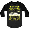 long range shooting 3/4 Sleeve Shirt