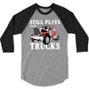 still plays with trucks family matching 3/4 Sleeve Shirt