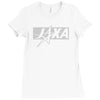 japan aerospace exploration agency logo Ladies Fitted T-Shirt
