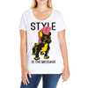 style is the message Ladies Curvy T-Shirt