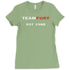 team fury Ladies Fitted T-Shirt