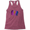 dancing groot Racerback Tank