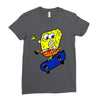 sponge board Ladies Fitted T-Shirt