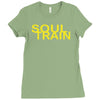 soul train retro 60s 70s 80s music party present tee new Ladies Fitted T-Shirt