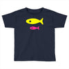 big fish little fish cardboard box Toddler T-shirt