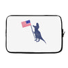 Patriotic T-Rex Laptop sleeve