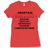 Smartass March Girl Ladies Fitted T-Shirt