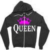 queen Zipper Hoodie