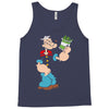 popeye spinach retro mens funny Tank Top