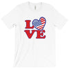 star spangled hammered T-Shirt