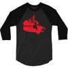 Canada Continent Roots 3/4 Sleeve Shirt