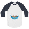 Two Peas In a Pod Twin Chocolate Baby Boys 3/4 Sleeve Shirt