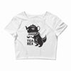 tea rex Crop Top