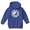 i ching ying and yang Youth Hoodie