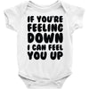 new rude birthday present Baby Onesie
