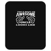 this is what an awesome uncle looks like   mens funny father's day Mousepad