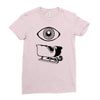 eye sleigh Ladies Fitted T-Shirt