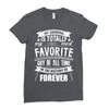 My Grandma Totally Most Favorite History Forever Ladies Fitted T-Shirt