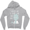 not for smart people Zipper Hoodie