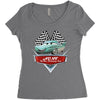 aunt flo Women's Triblend Scoop T-shirt