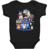 creatures spirits and friends Baby Bodysuit