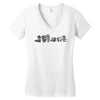 more crazy madness Women's V-Neck T-Shirt
