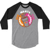 She Wants The D Dunkin Donuts 3/4 Sleeve Shirt