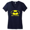 buttman Women's V-Neck T-Shirt