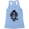 monkey brain out Racerback Tank