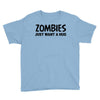 zombies just want a hug Youth Tee