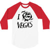 fear vegas 3/4 Sleeve Shirt