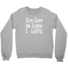 hip hop is how i live Crewneck Sweatshirt
