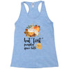 but first pumpkin space latte Racerback Tank