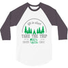 life is short take the trip buy the shoe 3/4 Sleeve Shirt