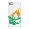 2016 dumpster fire iPhone 7 Case