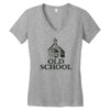 old school Women's V-Neck T-Shirt