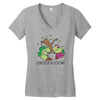 groot of the loom Women's V-Neck T-Shirt