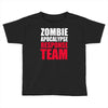 zombie apocalypse response Toddler T-shirt