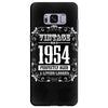 vintage made in 1954 perfectly aged a living legend Samsung Galaxy S8 Plus