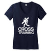cross training Women's V-Neck T-Shirt