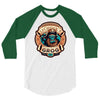 ghost pirate grog 3/4 Sleeve Shirt