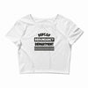 redundancy Crop Top