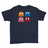cool retro 80s pacman ghosts video games Youth Tee