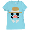 minimal porco Ladies Fitted T-Shirt