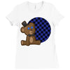 freddy plushie Ladies Fitted T-Shirt